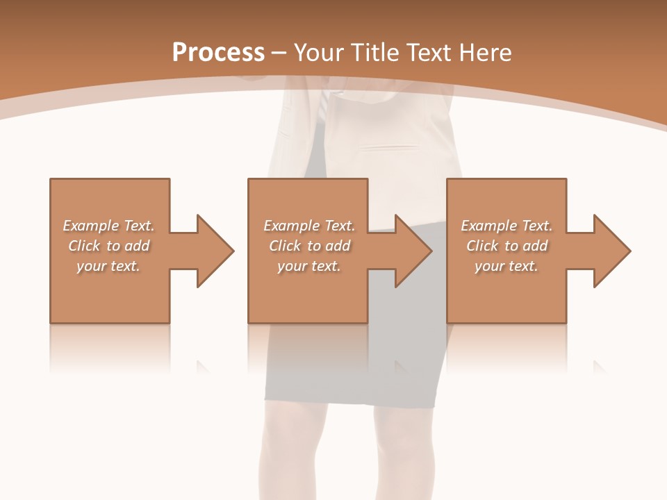 Person Megaphone Senior PowerPoint Template