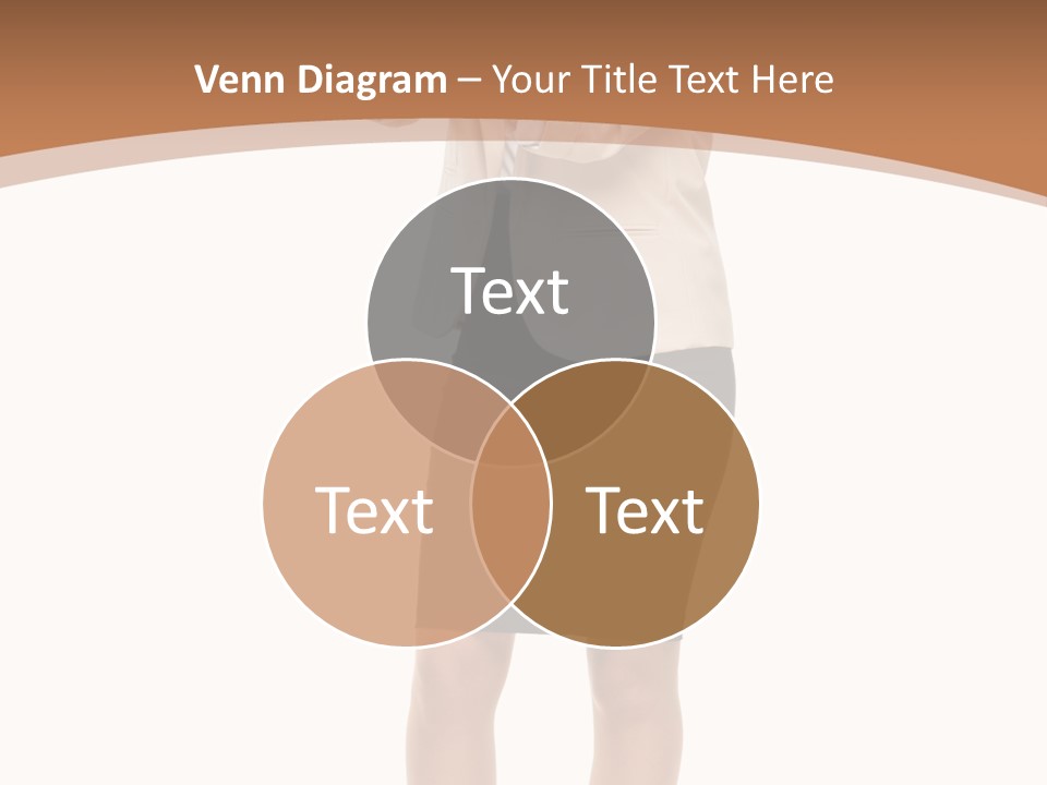 Person Megaphone Senior PowerPoint Template