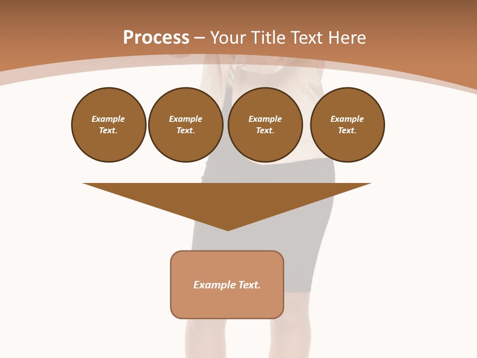 Person Megaphone Senior PowerPoint Template