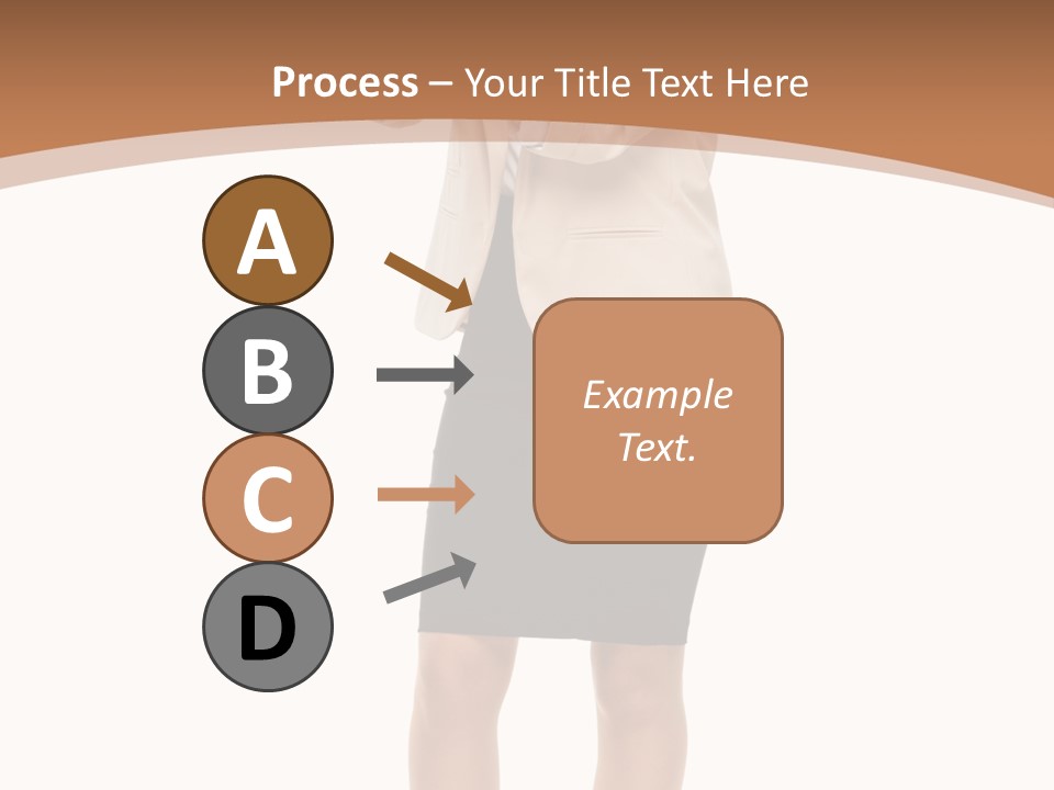 Person Megaphone Senior PowerPoint Template