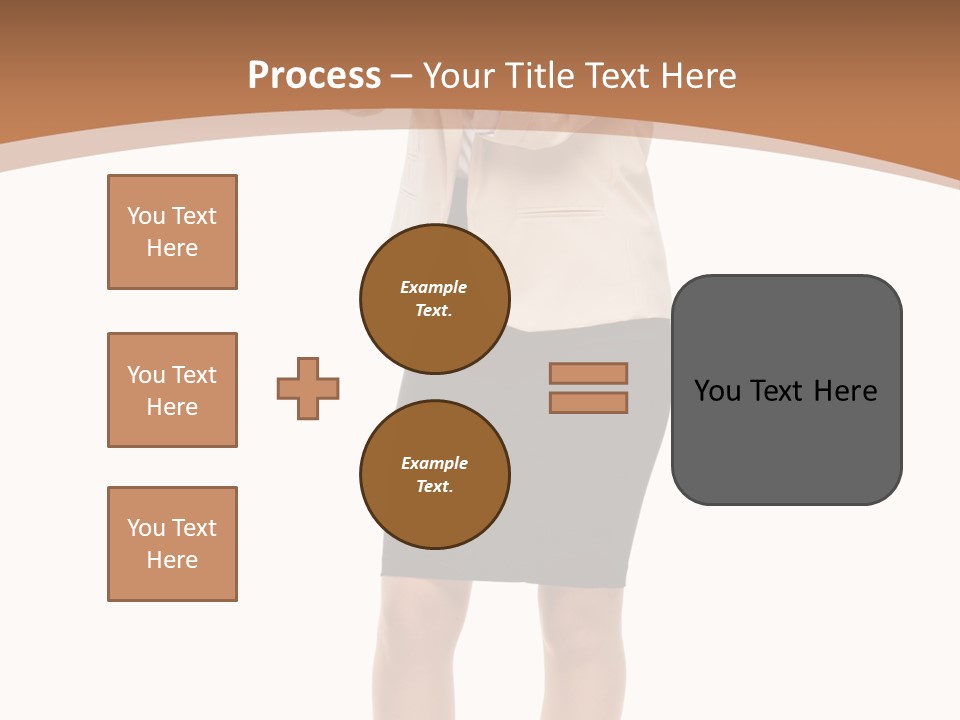 Person Megaphone Senior PowerPoint Template