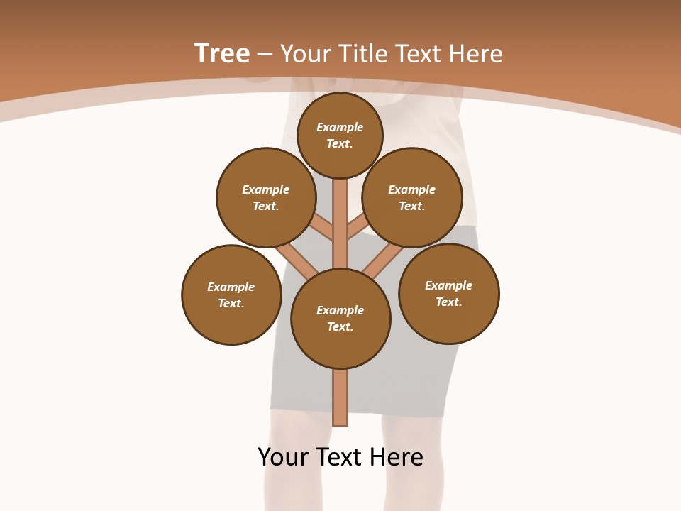 Person Megaphone Senior PowerPoint Template