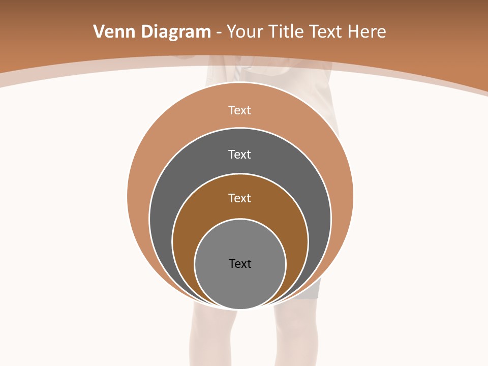 Person Megaphone Senior PowerPoint Template