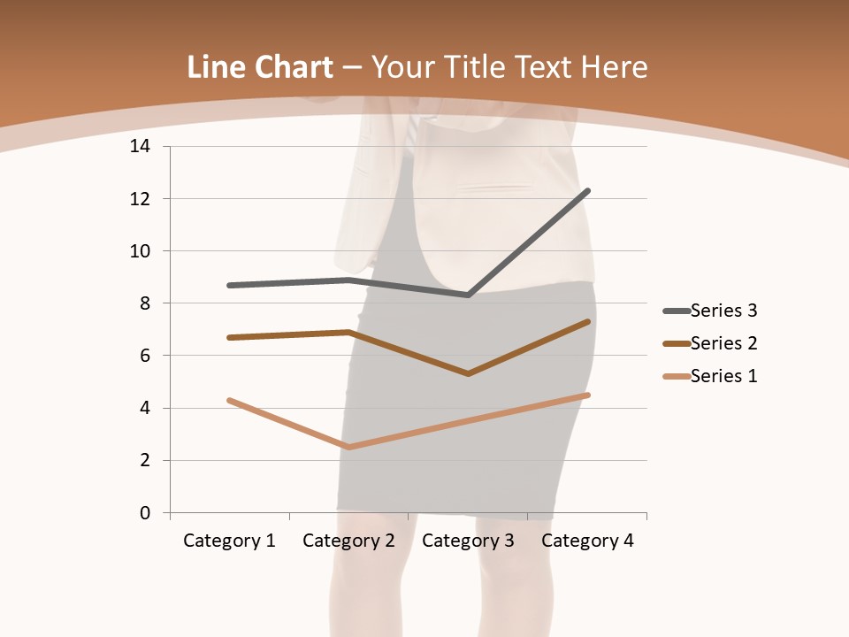 Person Megaphone Senior PowerPoint Template