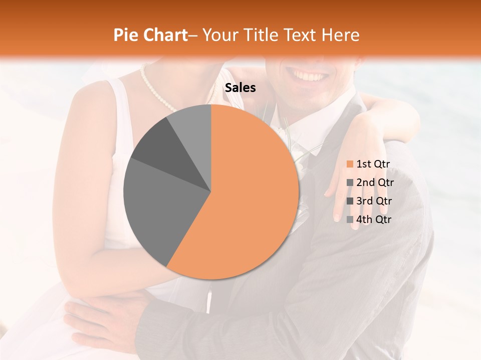 Sensual Hot Blond PowerPoint Template