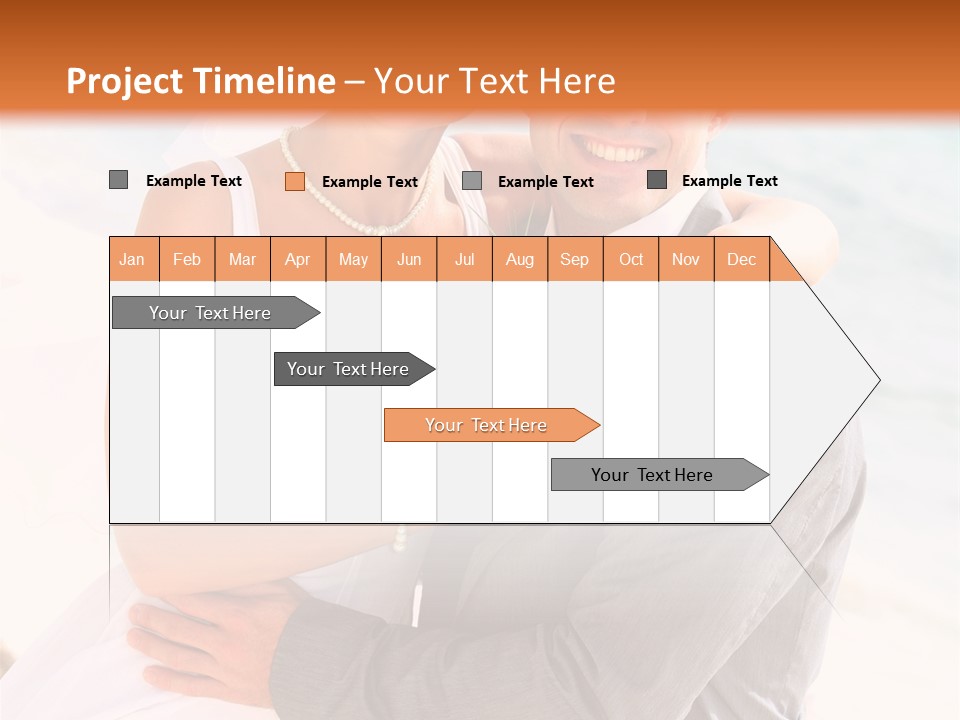 Sensual Hot Blond PowerPoint Template