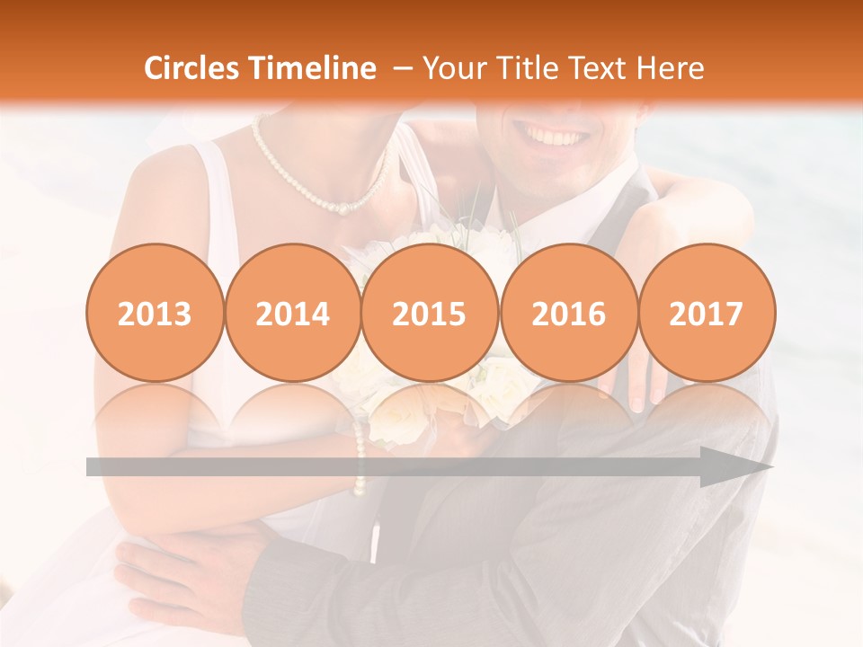 Sensual Hot Blond PowerPoint Template