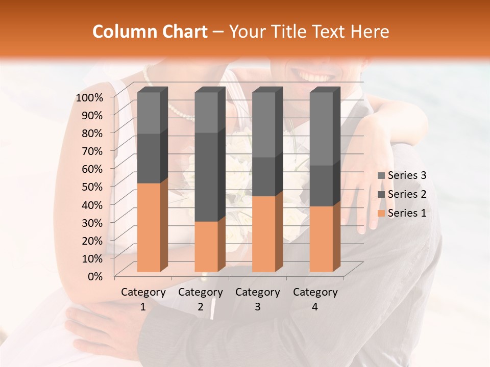 Sensual Hot Blond PowerPoint Template