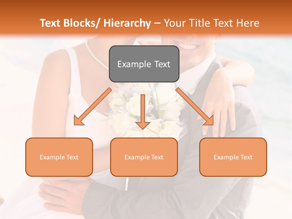 Sensual Hot Blond PowerPoint Template