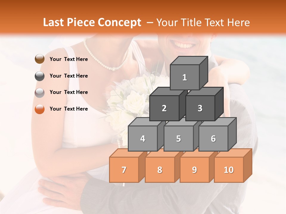 Sensual Hot Blond PowerPoint Template