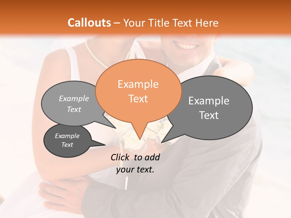 Sensual Hot Blond PowerPoint Template