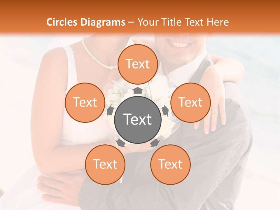 Sensual Hot Blond PowerPoint Template