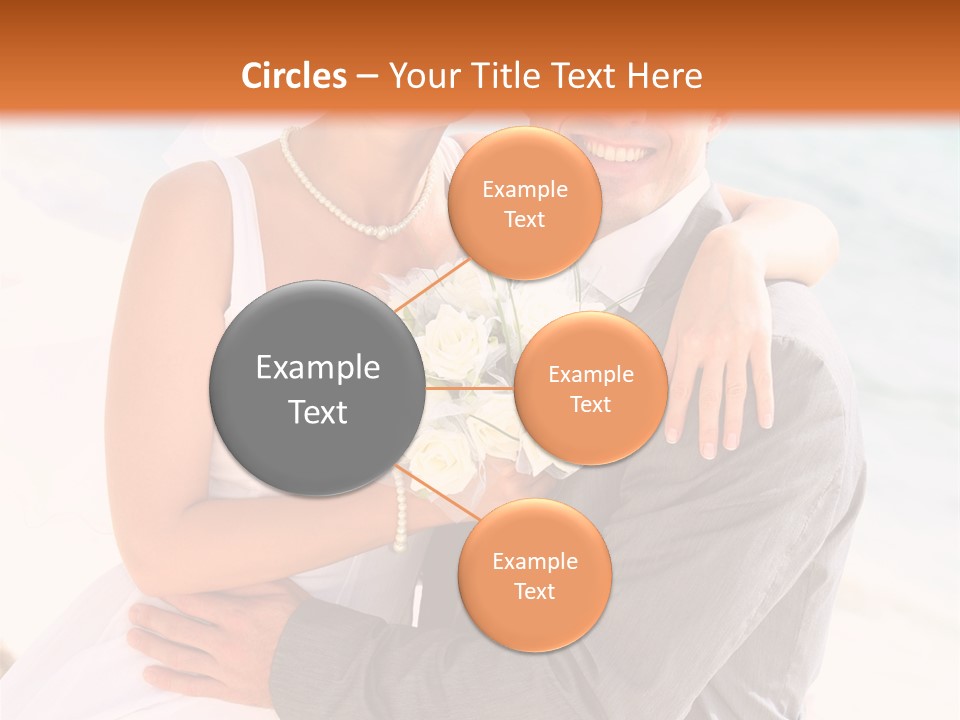 Sensual Hot Blond PowerPoint Template