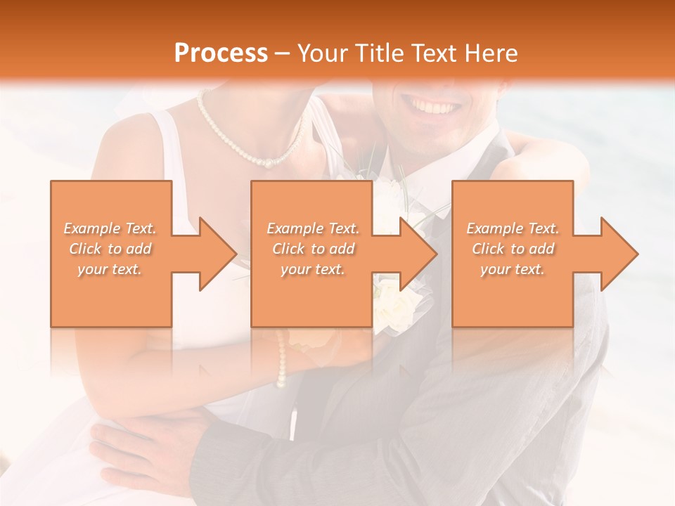 Sensual Hot Blond PowerPoint Template