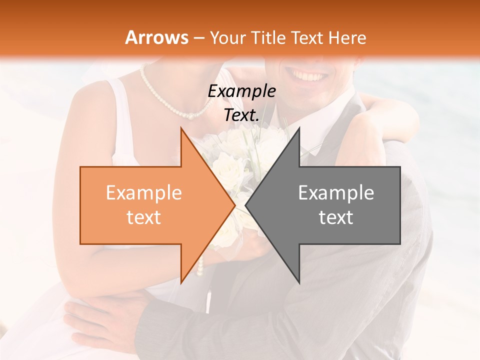 Sensual Hot Blond PowerPoint Template