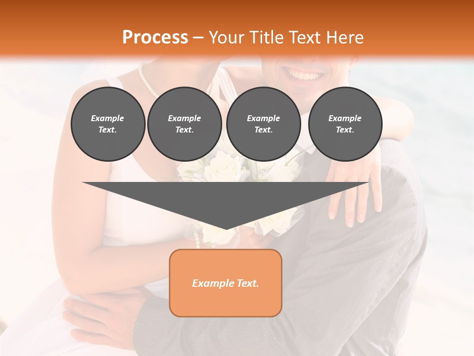 Sensual Hot Blond PowerPoint Template