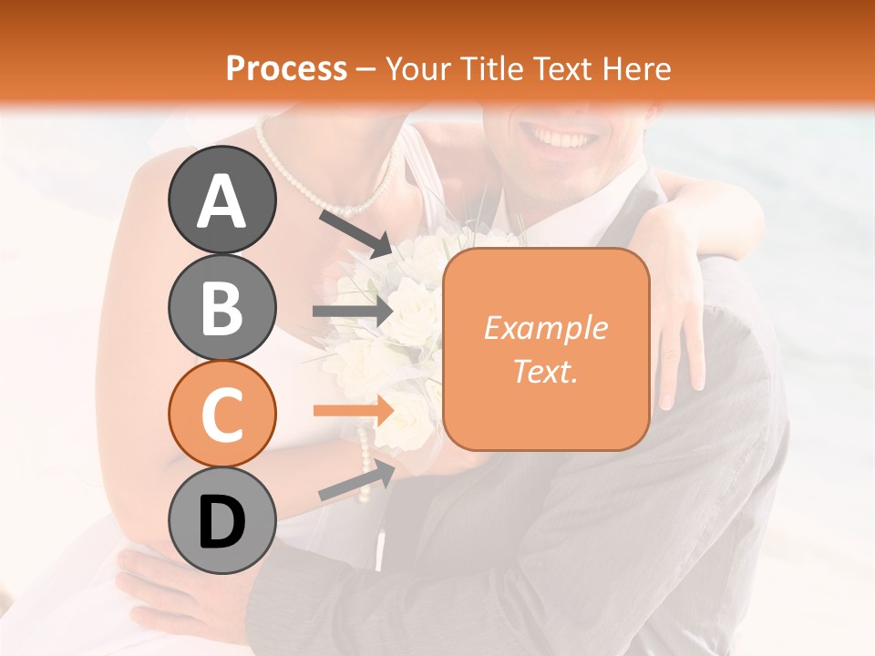 Sensual Hot Blond PowerPoint Template