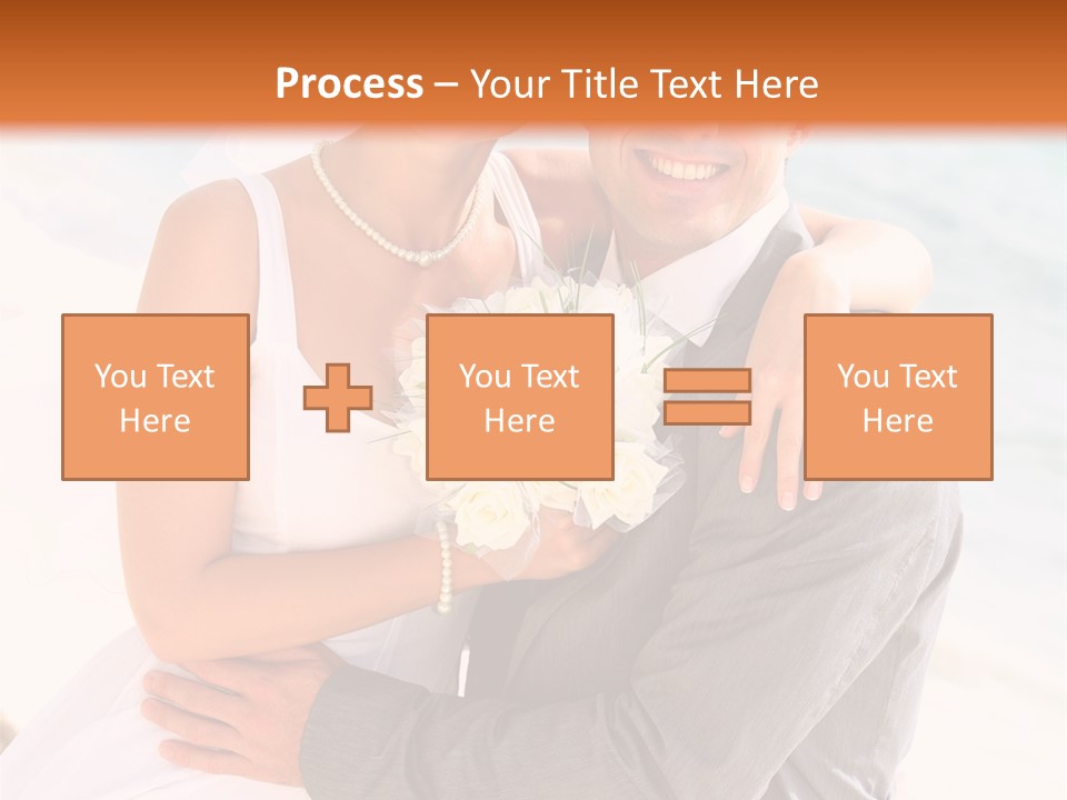 Sensual Hot Blond PowerPoint Template