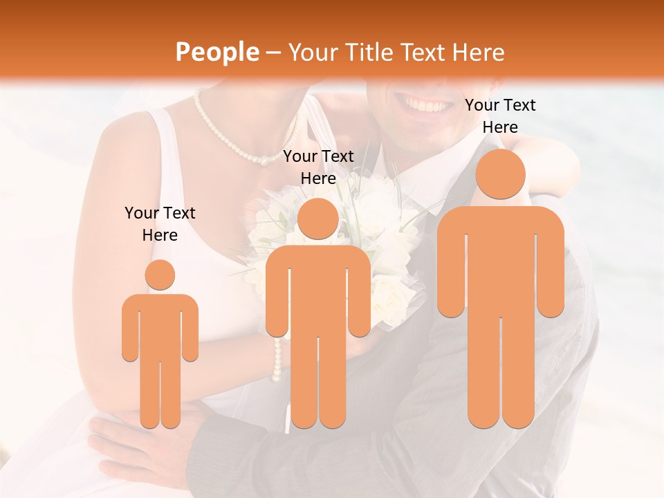 Sensual Hot Blond PowerPoint Template