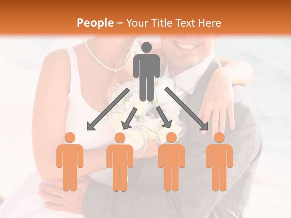 Sensual Hot Blond PowerPoint Template