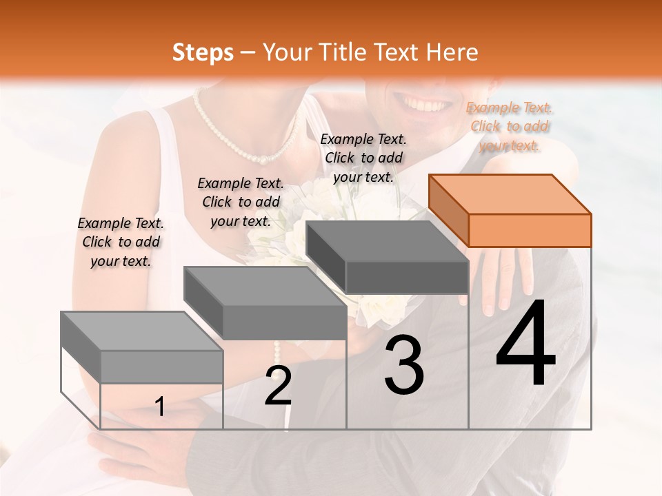 Sensual Hot Blond PowerPoint Template