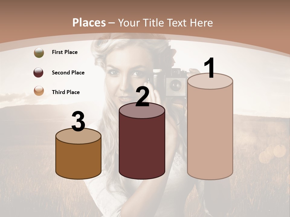 Object Creative Woman PowerPoint Template