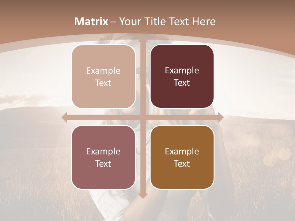 Object Creative Woman PowerPoint Template