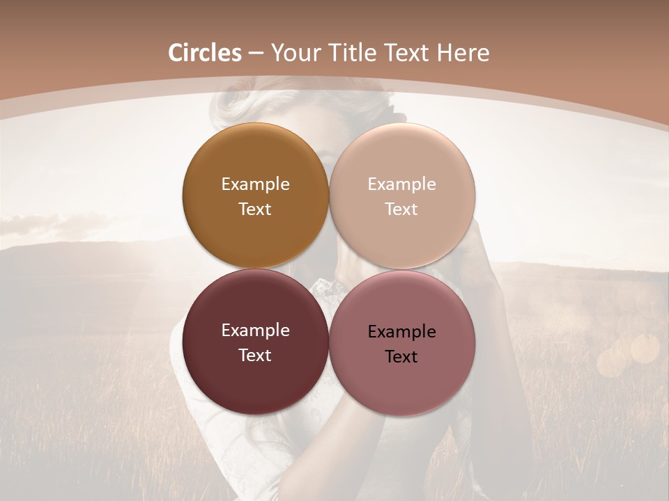 Object Creative Woman PowerPoint Template