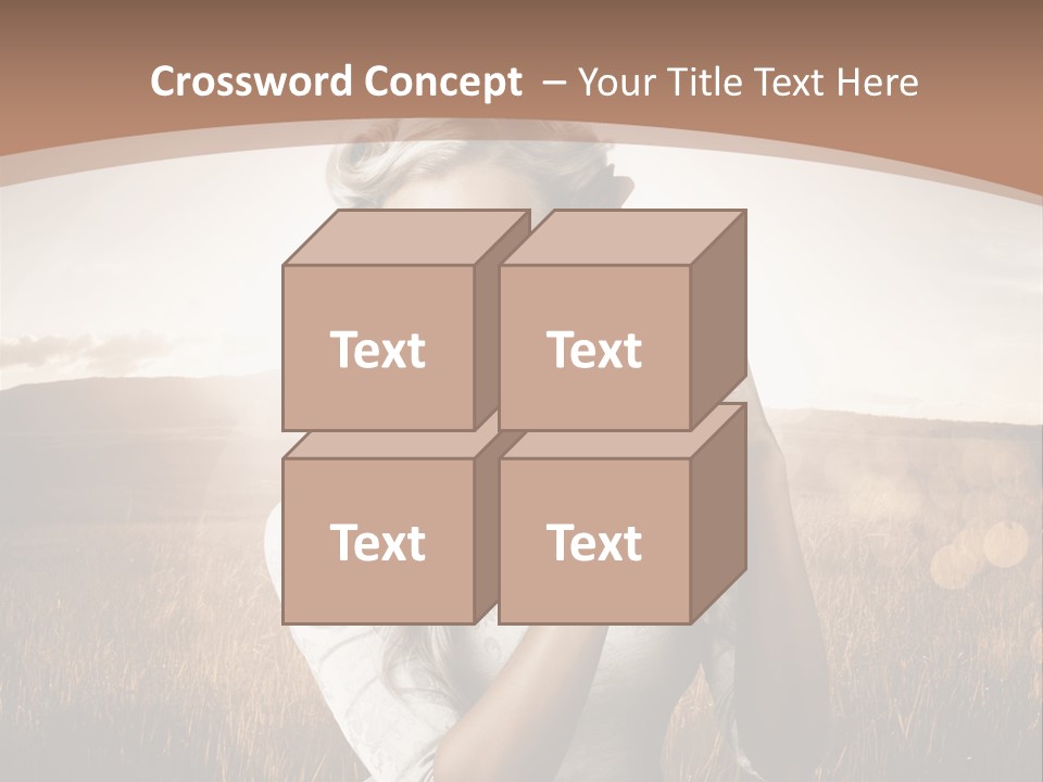 Object Creative Woman PowerPoint Template