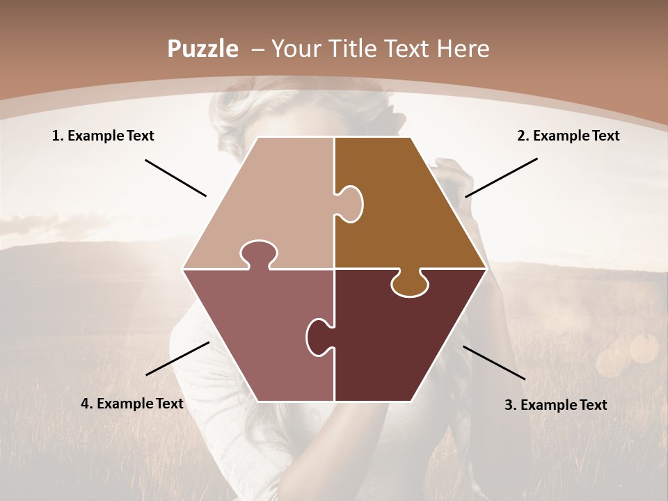 Object Creative Woman PowerPoint Template