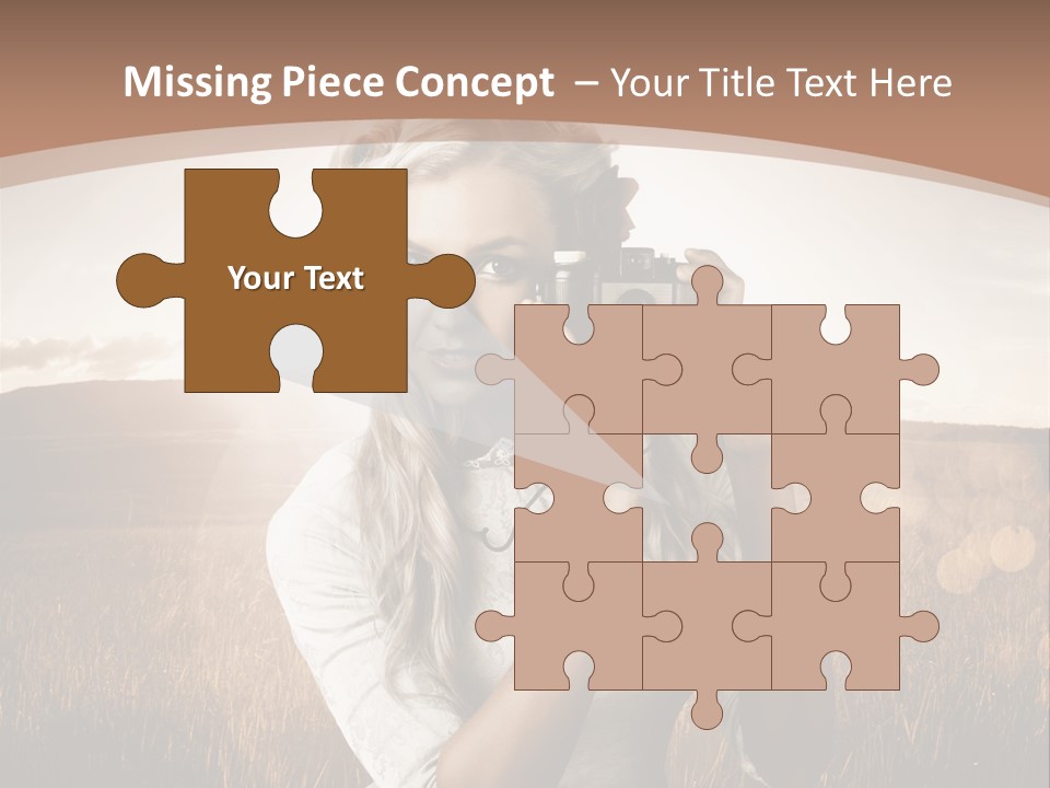 Object Creative Woman PowerPoint Template