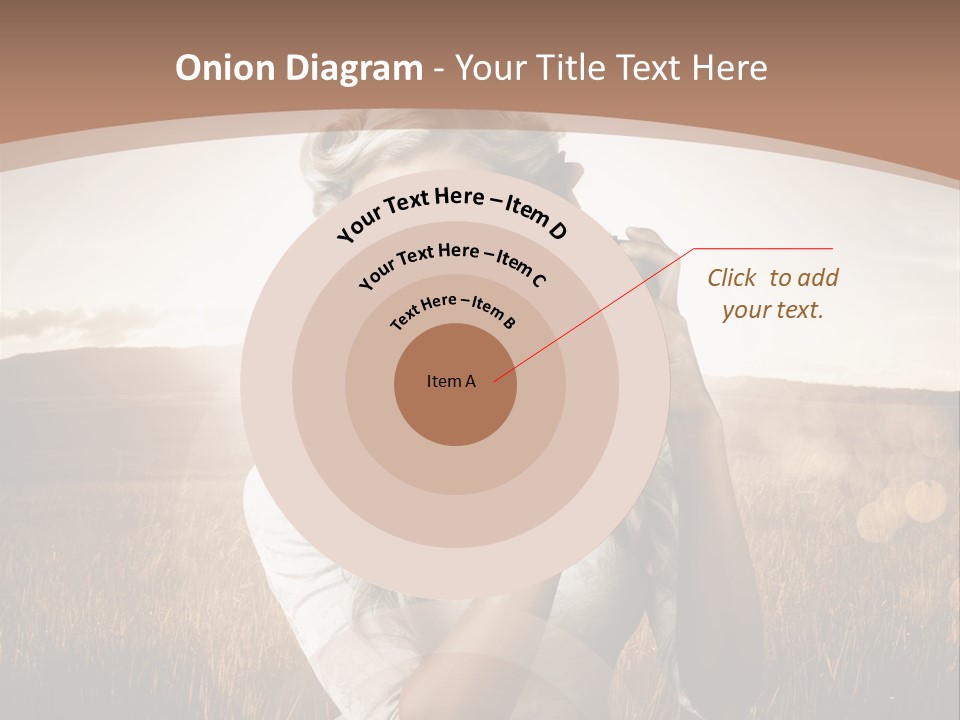 Object Creative Woman PowerPoint Template