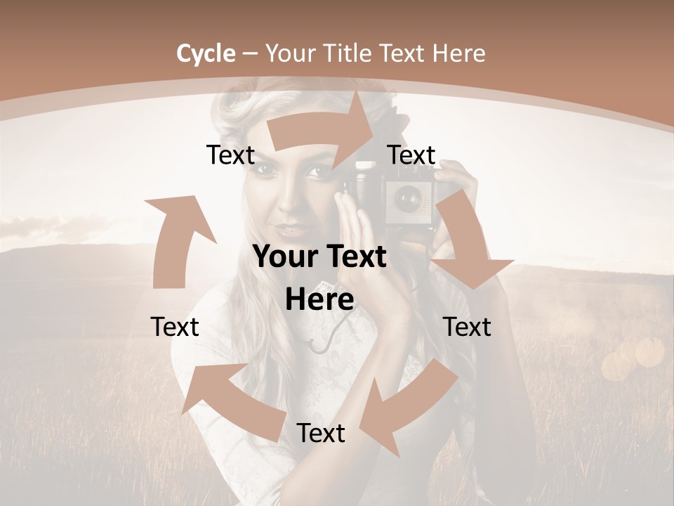 Object Creative Woman PowerPoint Template