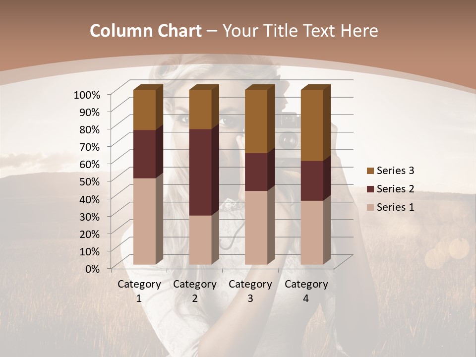 Object Creative Woman PowerPoint Template