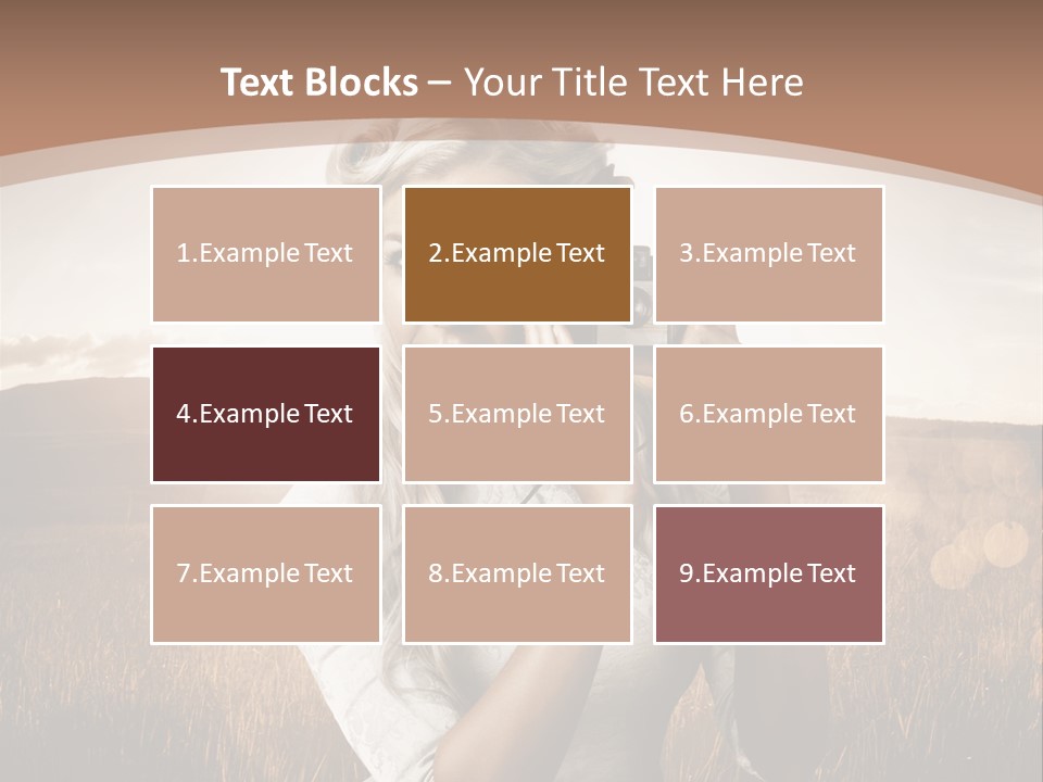 Object Creative Woman PowerPoint Template