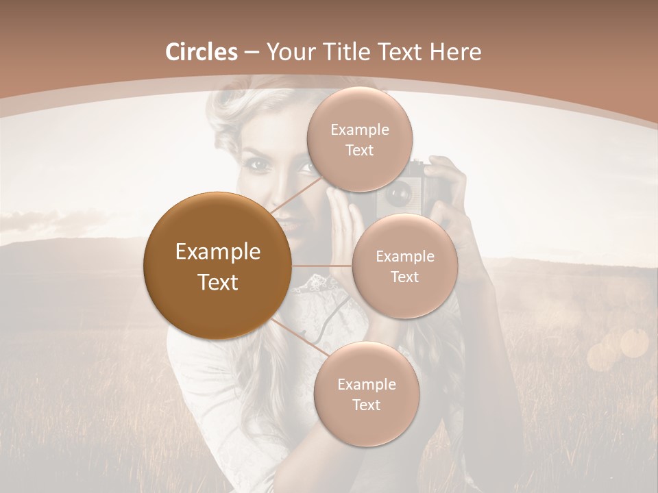 Object Creative Woman PowerPoint Template