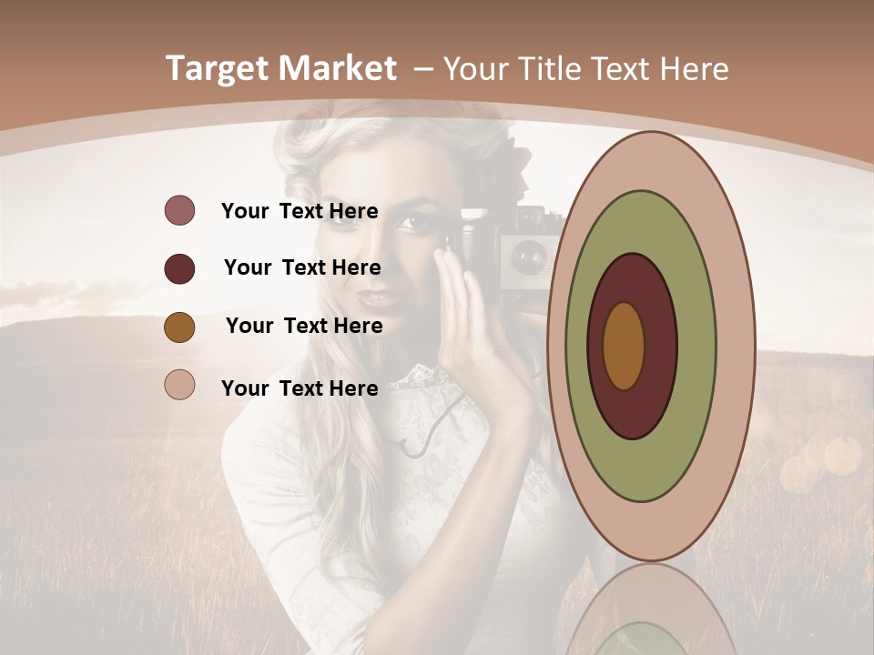 Object Creative Woman PowerPoint Template