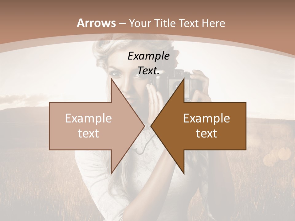 Object Creative Woman PowerPoint Template