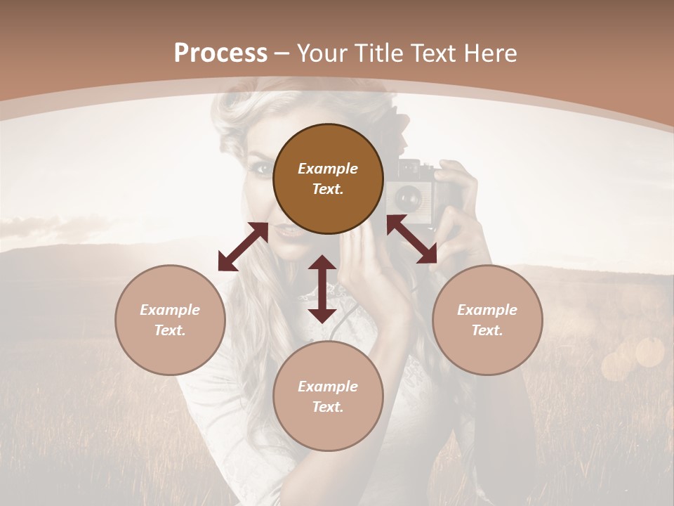 Object Creative Woman PowerPoint Template