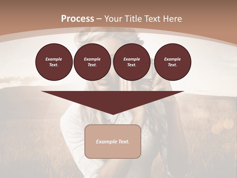 Object Creative Woman PowerPoint Template