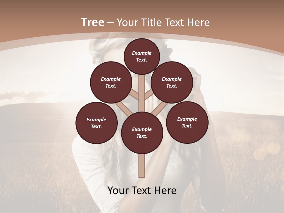 Object Creative Woman PowerPoint Template