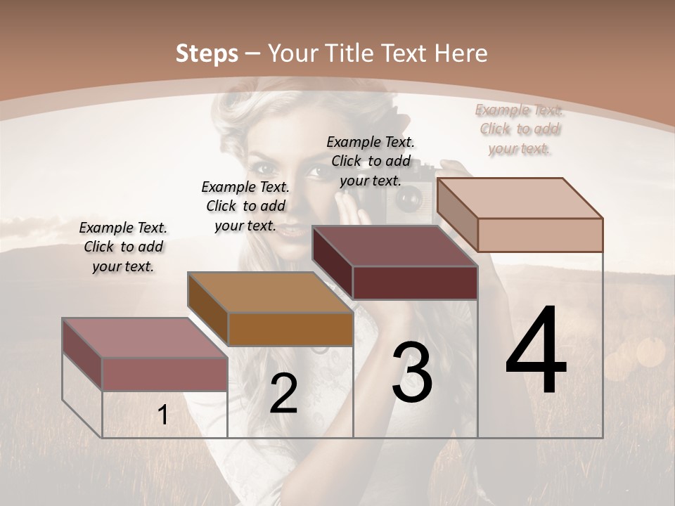 Object Creative Woman PowerPoint Template