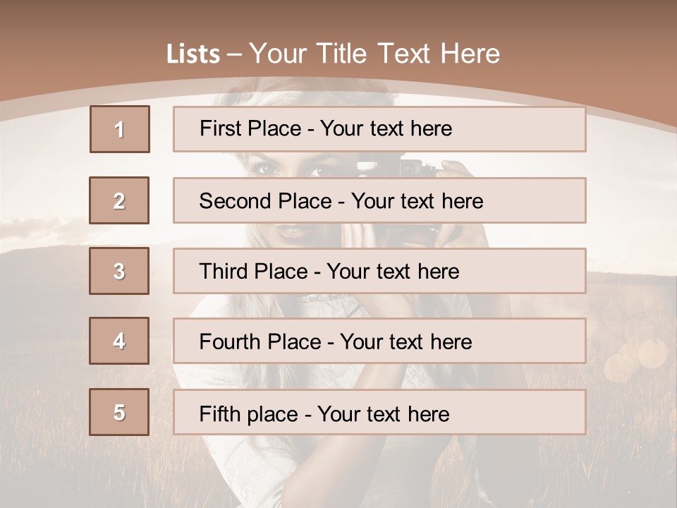 Gorgeous Lingerie Glamour PowerPoint Template