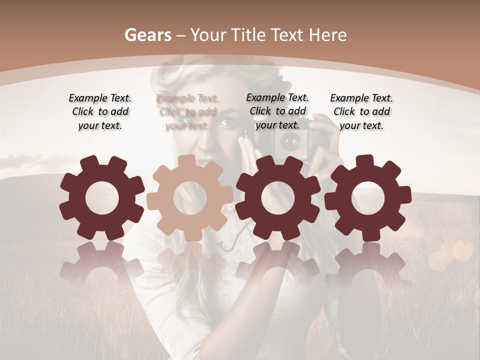 Gorgeous Lingerie Glamour PowerPoint Template