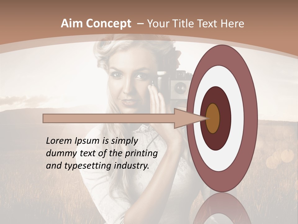 Gorgeous Lingerie Glamour PowerPoint Template