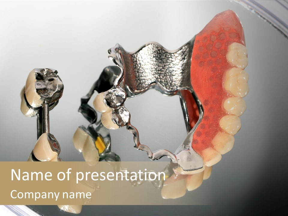 Dentistry Treatment Medical PowerPoint Template