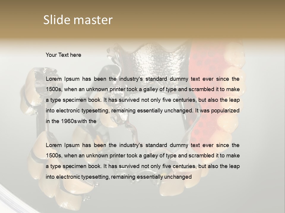 Dentistry Treatment Medical PowerPoint Template