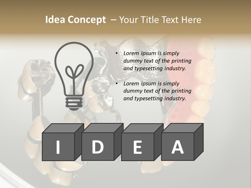 Dentistry Treatment Medical PowerPoint Template