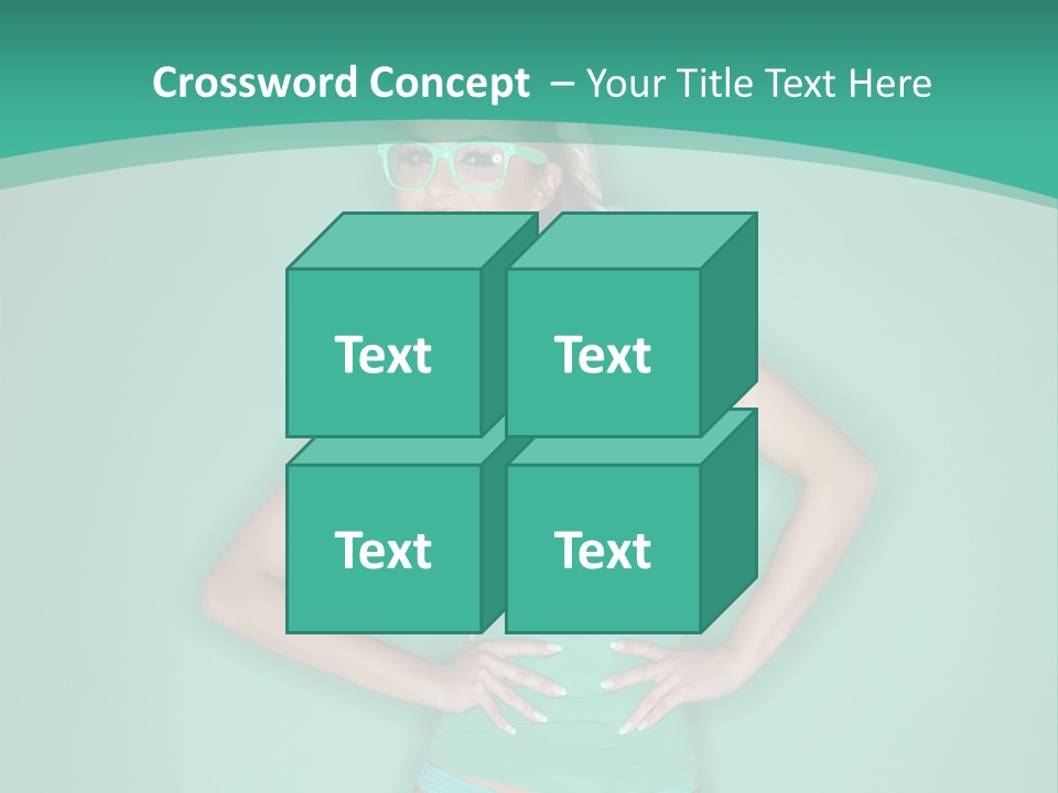 Breast Hot Curvaceous PowerPoint Template