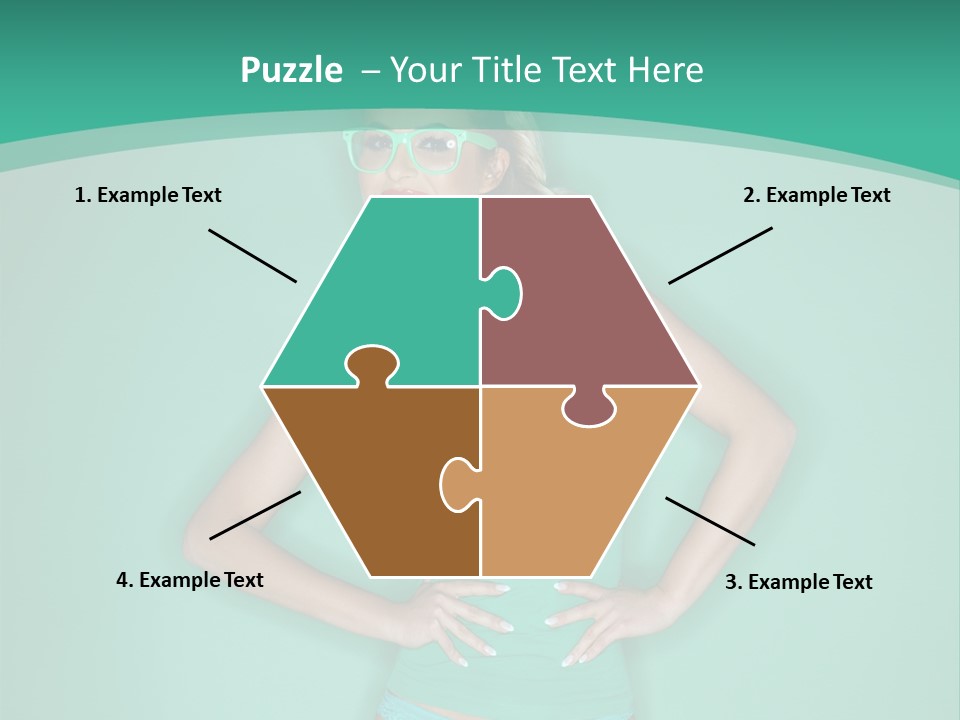 Breast Hot Curvaceous PowerPoint Template